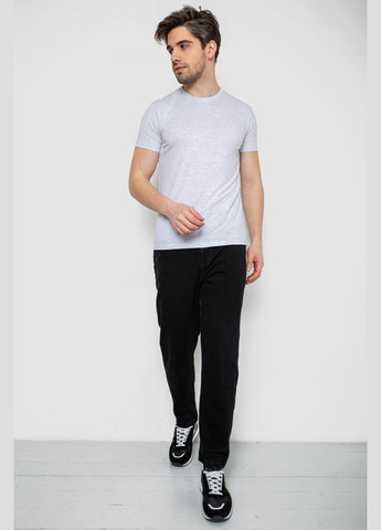 Светло-серая футболка мужская однотонная базовая, Andi