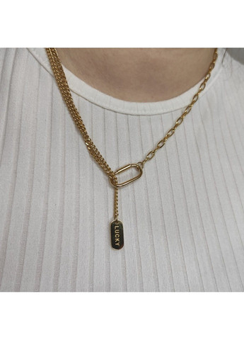 Жіноча підвіска з позолотою із нержавіючої медичної сталі PSw-059 No Brand (299340354)
