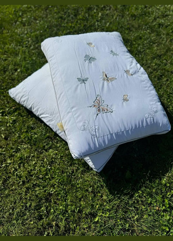 Подушка для сну Еко Пух см Білий (П4К-ecopuh-podushka-003) No Brand (308754447)