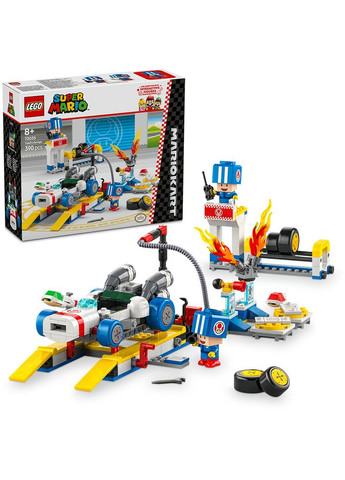 Конструктор Super Mario Mario Kart - Toad's Garage 390 деталей (72035) Lego (322910034)