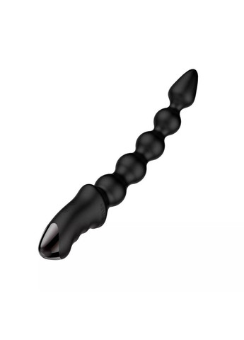 Анальна ялинка з вібрацією Bendz чорна, 29.2 х 3.6 см Nexus (289784592)