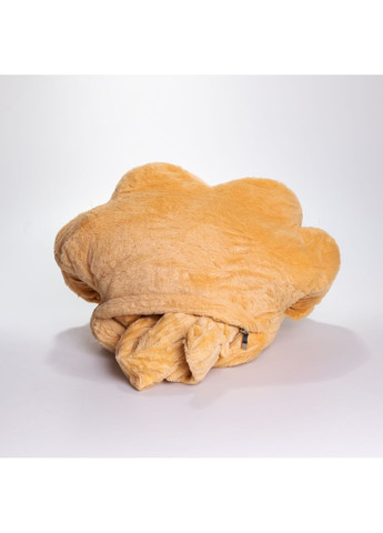 Игрушка-подушка с пледом и муфтой Лапка 110*140 см, оранжевый ТМ COLORFUL HOME 520-18Y No Brand (368904390)