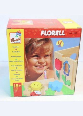 Игра-сортер «Florell» разноцветная (1272/84165) Bino (324423434)