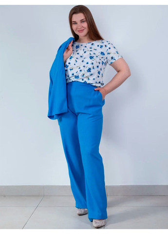 Жіночі однотонні брюки (bryuki-n1410-2-25) Nita (362693123)