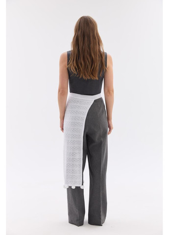 Жіночий в'язаний фартух "Щебет" (75 см) MEREZHKA (366081706)