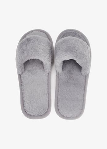 Серые тапочки женские oo11 серый shop (2000990813206) No Brand