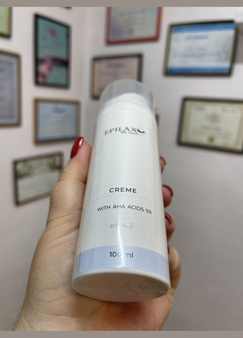 Крем с АНА-кислотами 5% рН 4.2 100 мл Epilax (345707269)