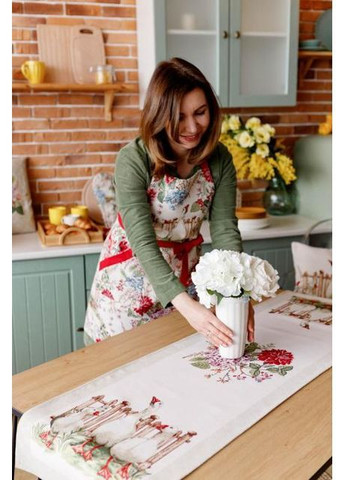 Доріжка Гуси 35х100 см Різнобарвний (8277) Прованс (367114306)