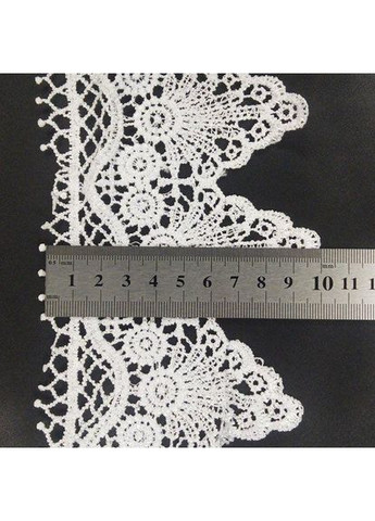 Кружево макраме 10см (13м) Цвет - Белый (11-LY018-0234-1) Plus-plus (352746728)