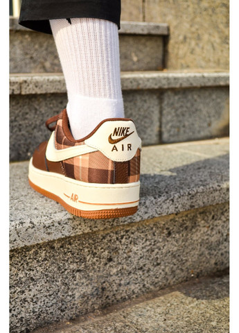 Цветные демисезонные кроссовки мужские nike air force 1 low plaid найк аир форс 1 премиум No Brand