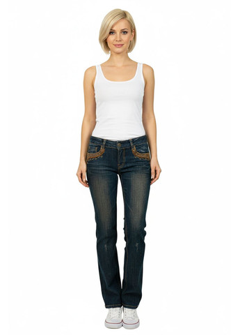 Жіночі вінтажні джинси Синій Number Nine - (363261681)