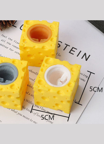 Іграшка атистрес SQUIRREL С51441 Миші в сирі Pop It (327216243)