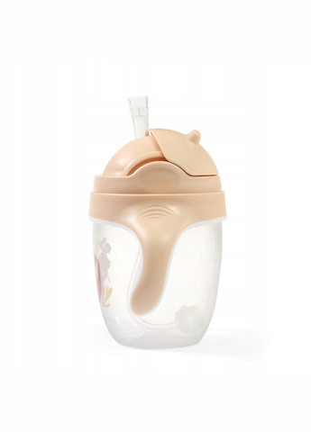Поилка-непроливайка с отягощенной соломкой и герметичной крышкой Линивец 6+ 240 мл () BabyOno 1464/04 (335029751)