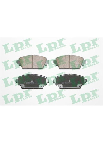 Колодка тормозной диск. HONDA/NISSAN ACCORD/PRIMERA передн. (выр-во ) LPR (368897915)
