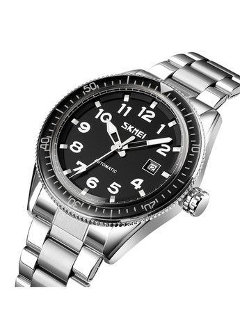 9232SSIBK Silver/Black-steel strap кварцевый сasual, классический Skmei (323886465)