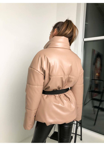 Бежева куртка демісезон (осінь/весна) колір беж milirud