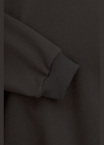 LAWA світшот однотонний для дівчинки gtc02310 152 см shop (2000991016200) однотонний чорний повсякденний бавовна, поліестер, лайкра