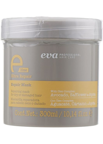 Відновлювальна маска для волосся E-Line Repair Mask 60ml (328593-78017) Eva Professional (368665077)