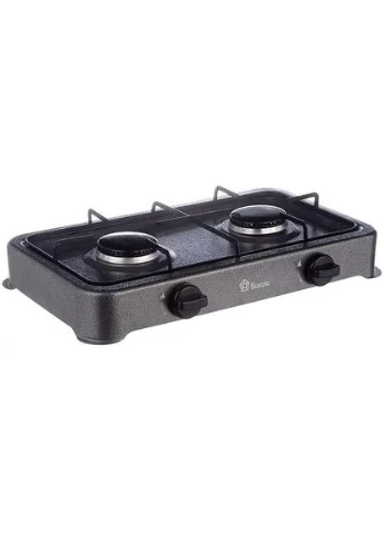 Газовая плита настольная MS-6602 2 конфорки Black (3_01820) Domotec (395879442)
