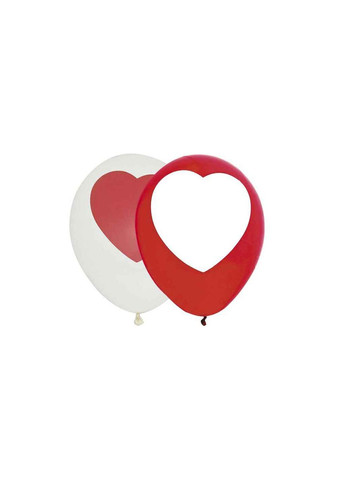 Кульки 12' (30 см) (10шт/уп) PELICAN Cерце (362352375)