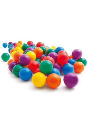 Набор мячей для сухого бассейна 49600, диаметр 8см, 100шт Intex (280900302)