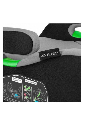 Бустер Luuk Fix I-Size Black Carbon, 15-36 кг, черный Lionelo LO-LUUK FIX I-SIZE BLACK CARBON (328401744)