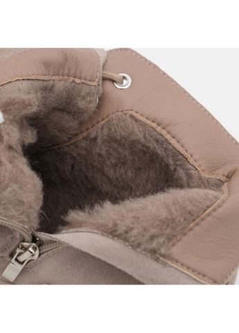 Черевики жіночі замшеві на хутрі No Brand (370563138)