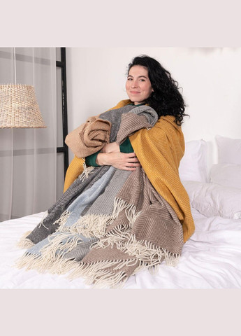 Плед вовняний Ромб 140 x 200 см (4237) Love You (334005050)