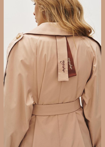 Тренч жіночий з вишивкою MKRM4242-2 RicaMare Modna KAZKA всесезон (336932196)