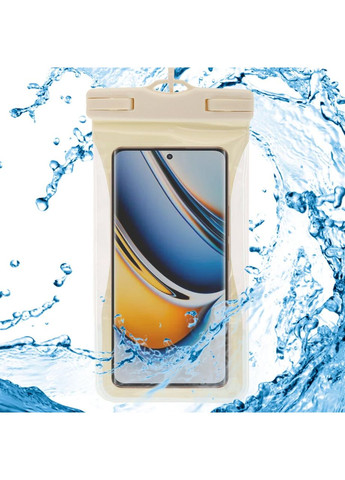 Чохол-гаманець на шию водонепроникний F005-4 (р-р 18x10,5 см, TPU, білий) SP-Sport (370139992)