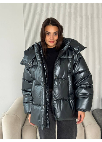 Блакитний Пуховик No Brand