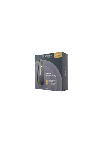 Вакуумный клиторальный стимулятор Premium 2 - Black Womanizer (292786346)