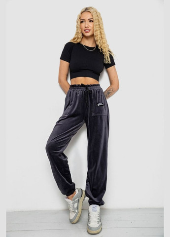 Спортивные штаны женские велюровые Anello 238R58647-2 (332980195)