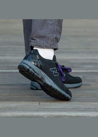 Чорні Осінні кросівки чоловічі new balance 1906r cordura pocket black \ нью беланс 1906 кордура чорні No Brand