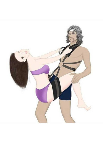 Качели для бондажа на плече Черный No Brand (366887917)