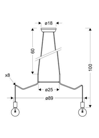 Люстра BASSO (38-71057) Candellux (361313527)
