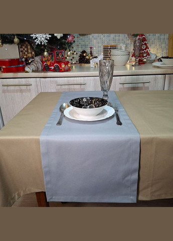 Ранер Loisa водостійкий 30х100 см сірий (2800004658423) SoundSleep (314459647)