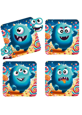 Розвиваюча магнітна гра "Емоції Монстрика" VT3220-02 Vladi toys (366096615)