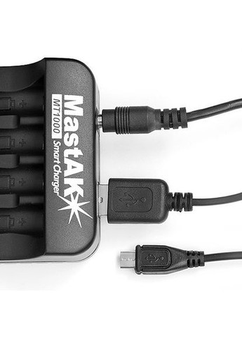 Інтелектуальний зарядний пристрій MT1000 для Ni-Cd/Ni-Mh AA/AAA Mastak (370779041)