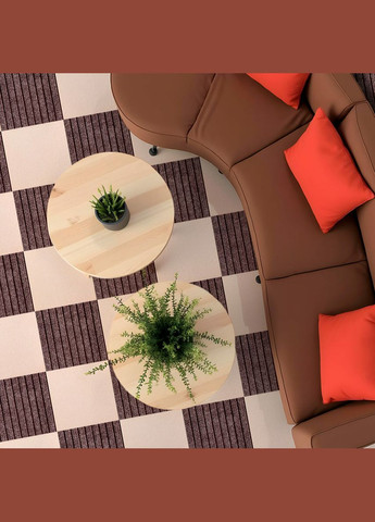 Самоклеящаяся плитка под ковролин моко 300*300*4,5MM (D) SW-00002488 Sticker Wall (337178393)