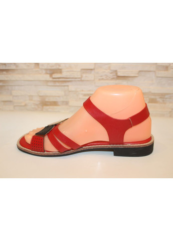 Босоніжки жіночі червоні Loretta Босоніжки жіночі літні (352691156)