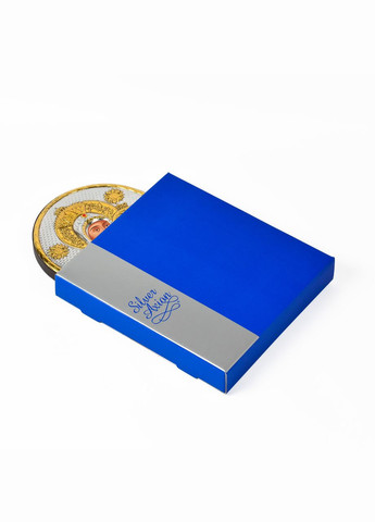 Вифлеємська Ікона Божої Матері 8,3х10,4см аркової форми без рамки на дереві Silver Axion (265445983)