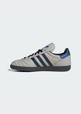 Серые летние кроссовки samba jp adidas