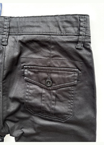 Штани брюки з накладною кишенею STG151 чорні 34 (134 см) Street Gang (279822347)