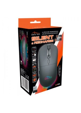 Мышь MT1124 Wireless Black (MT1124) Media-Tech (396690640)