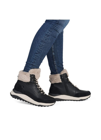 Черевики (р) Шкіра 0-1-1-W-2571-00 Rieker (361045261)