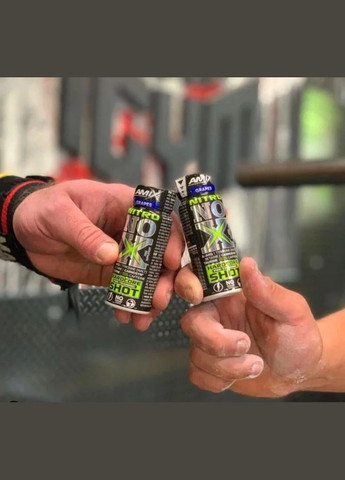 Передтренувальний комплекс Amix NitroNox Shot 60ml (Grapes) Amix Nutrition (296285618)