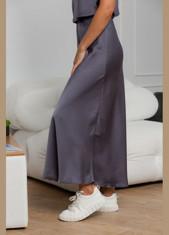 Темно-серая вечерний юбка 24.2368 46(l)-48(xl) темно серый AKSAN