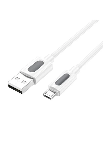 Дата-кабель BX114 Structure USB to MicroUSB 2.4A (1м) Borofone (375306248)