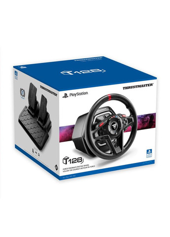 Комплект (кермо, педалі) T128 PS4, PS5, PC (4160781) Thrustmaster (314928098)